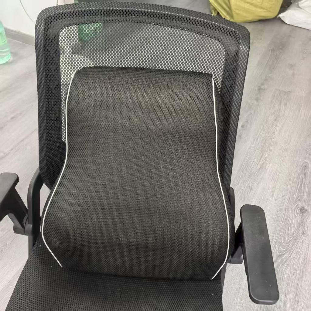 Ergonomiczna poduszka lędźwiowa z pianki memory do foteli samochodowych i biurowych