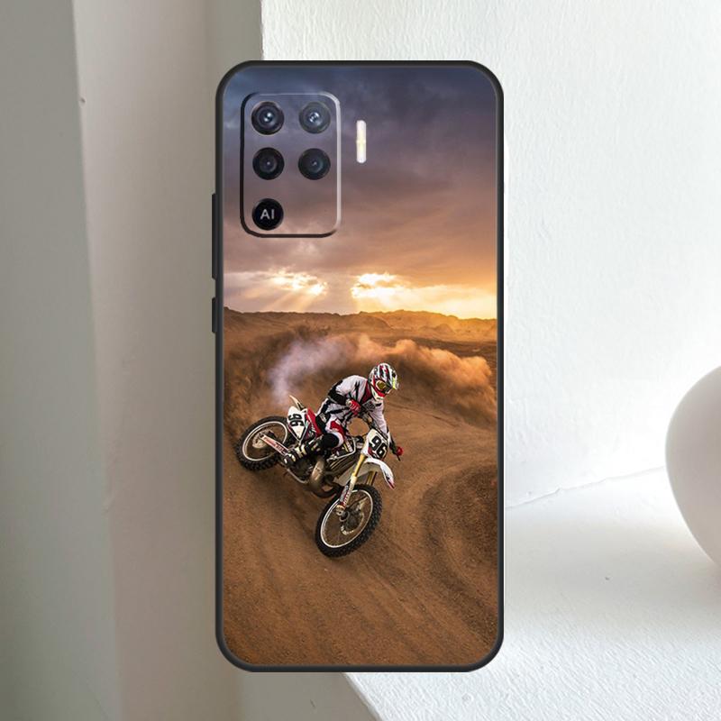 Moto Cross Motorcycle Sports For OPPO A78 A98 A18 A38 A58 A5 A6 Pro A15 A17 A57 A16 A76 A96 A54 A74 A94 A40 A60 A80 Case