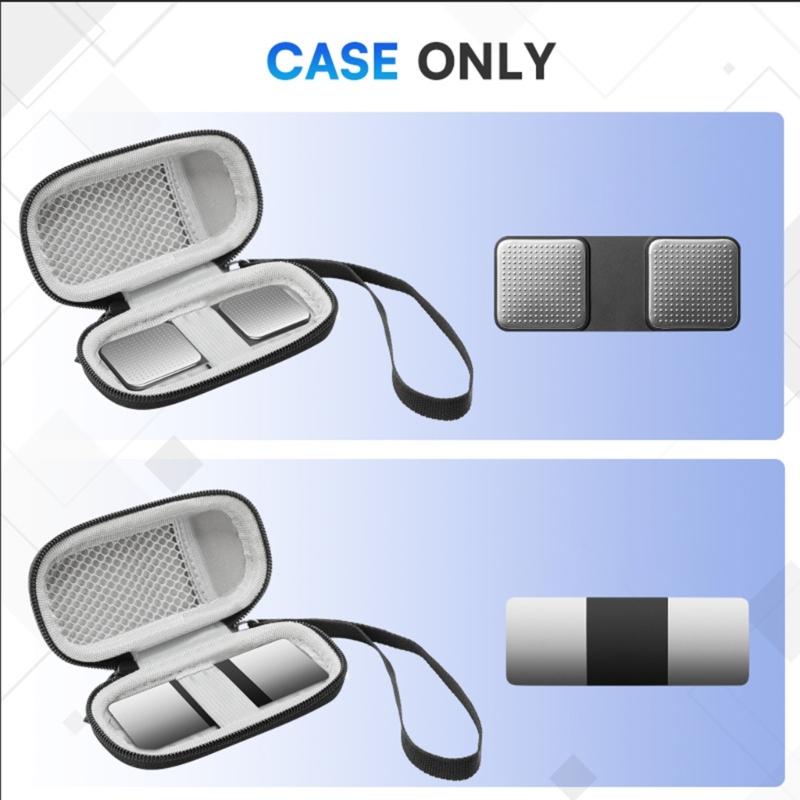 Water Resistant Shockproof Travel Storage Bag Carrying Pouch Case for Heart Rate Monitor Accessories During Outdoor Use