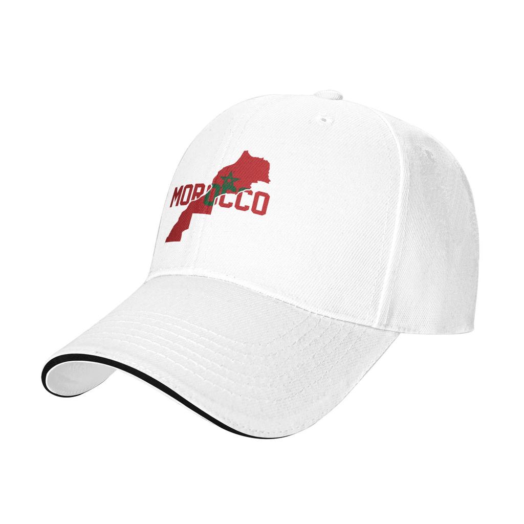 Unisex Morocco Map Flag Outdoor Hat Autumn  Adjustable Cap New Baseball Cap 2026 Golf Hats