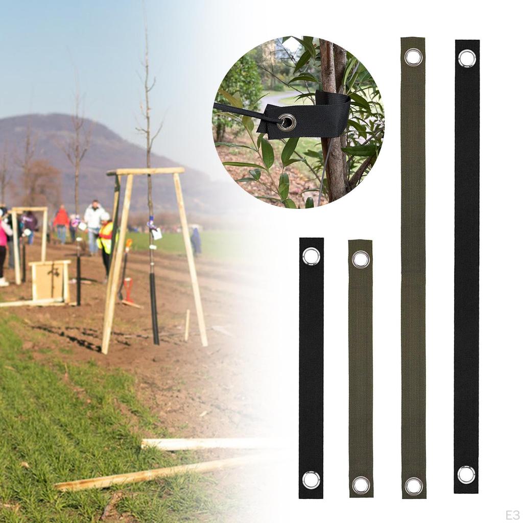 10 Pieces Tree Straps for Staking Straightening Ties Support Newly Planted