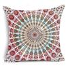 Mandala Series Linen Pillowcase Cushion Cover