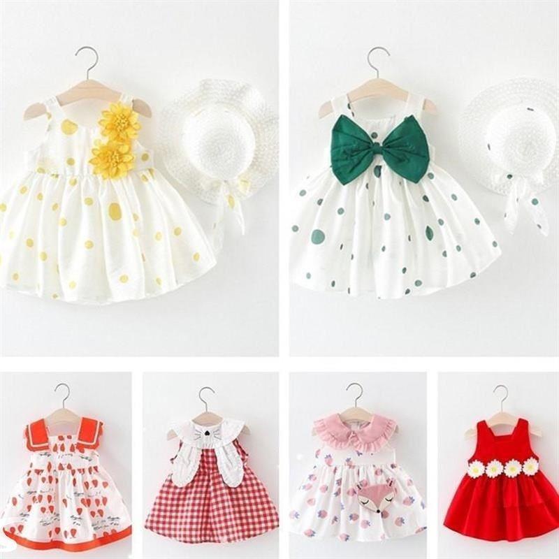 

Baby Girls Princess Dress Children Summer Clothes Kids Dre00 Petal Pink 73CM