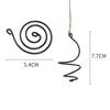 Geometry Air Plant Holder Metal Hanging Air Plant Holder Set for Home Office Decor Adjustable Swirl Container for Tillandsia