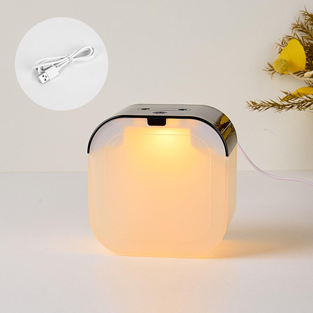 

Humidifier Large Capacity Mute Humidifier 30H Mist Aromatherapy For Dry Air Relief Silent Bedroom Air Humidifier 5V/1A Lasting чорний