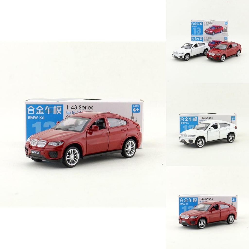 Car Model Alloy Bmw X6 Suv Childrens Toy With Inertia Control For Play