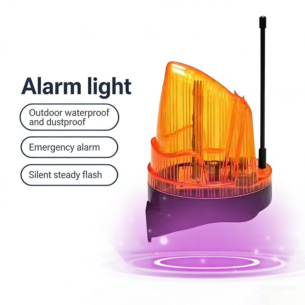 Wide Pressure DC/AC 12V-220V Alarm Flashing Light for Door Control & Automatic Gates