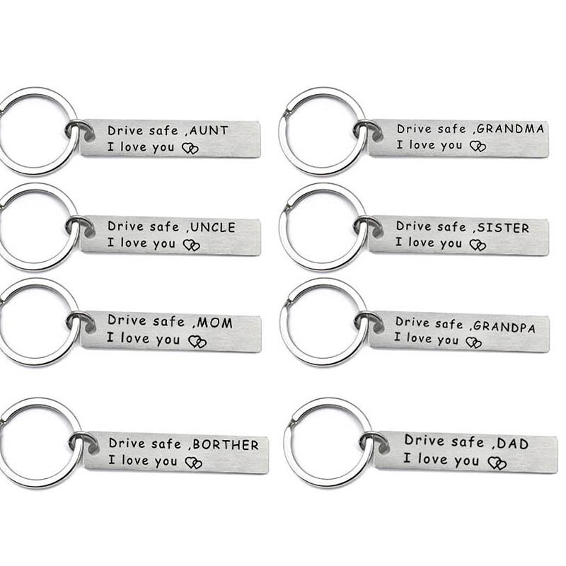 Vatertag Muttertag Für Familie Mama Papa Fahren Sie Sicher Edelstahl Geschenk Zubehör