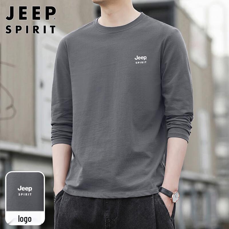 JEEP SPIRIT Men s Autumn Long Sleeve T-Shirt 3XL