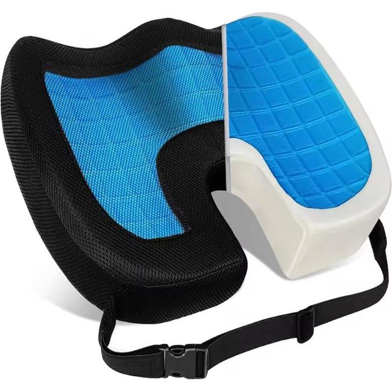 Gel Kissen Rutsch Festes Gel Und Memory Foam Steißbein Kissen Bürostuhl Kissen Auto Kissen Sitzendes Artefakt