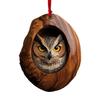 Adornos Navideños Acrílico Dibujos Animados Bosque Acrílico Adornos Navideños Decoración de Temporada para Árbol Techo Patrón Lindo Recuerdo