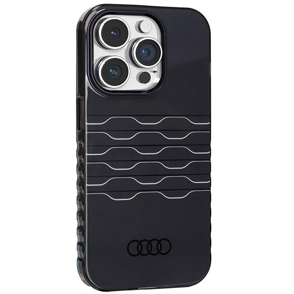 Audi Iml Magsafe Case Iphone 14 Pro 6.1 Czarny/Black Hardcase Au-Imlmip14P-A6/D3-Bk