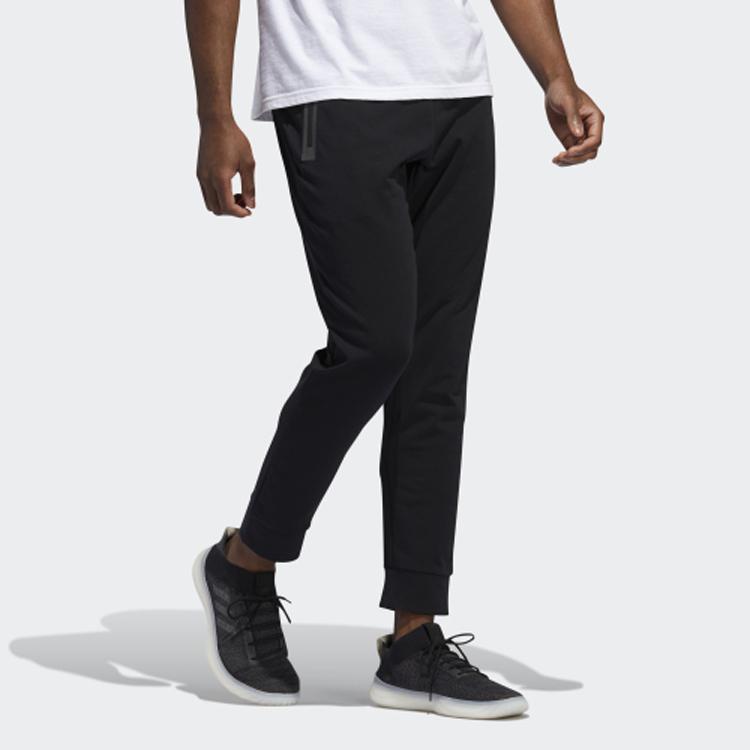 Adidas Essentials 3-Stripes Tapered Tricot Pants Men Casual Sport Pants Black FT2841