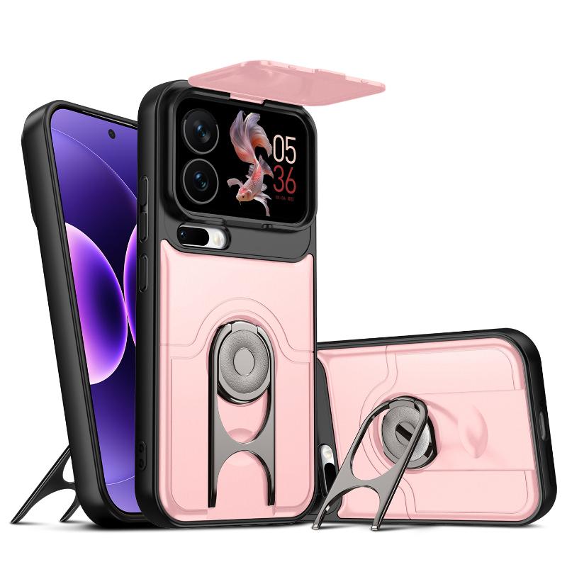 Soft TPU+Hard PC 360 ° Rotating Metal Holder Armor Phone Case For Xiaomi 17 Pro Max 14T 15T Pro 15 Ultra Pro Bumper Back Cover