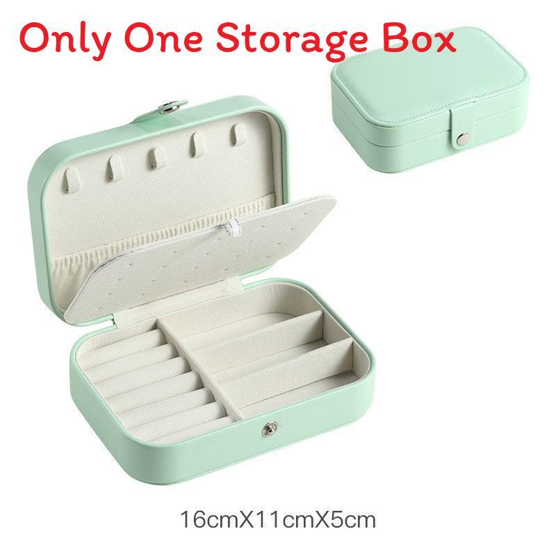 Jewelry Organizer Case With Leather Material For Travel And Gift Giving