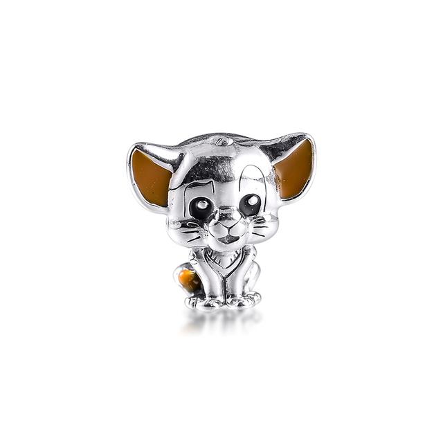 Fits Europe Bracelet Charms 925 Sterling Silver Love Heart Dangle Beads for Women Girls DIY Jewelry Making Gift Kralen