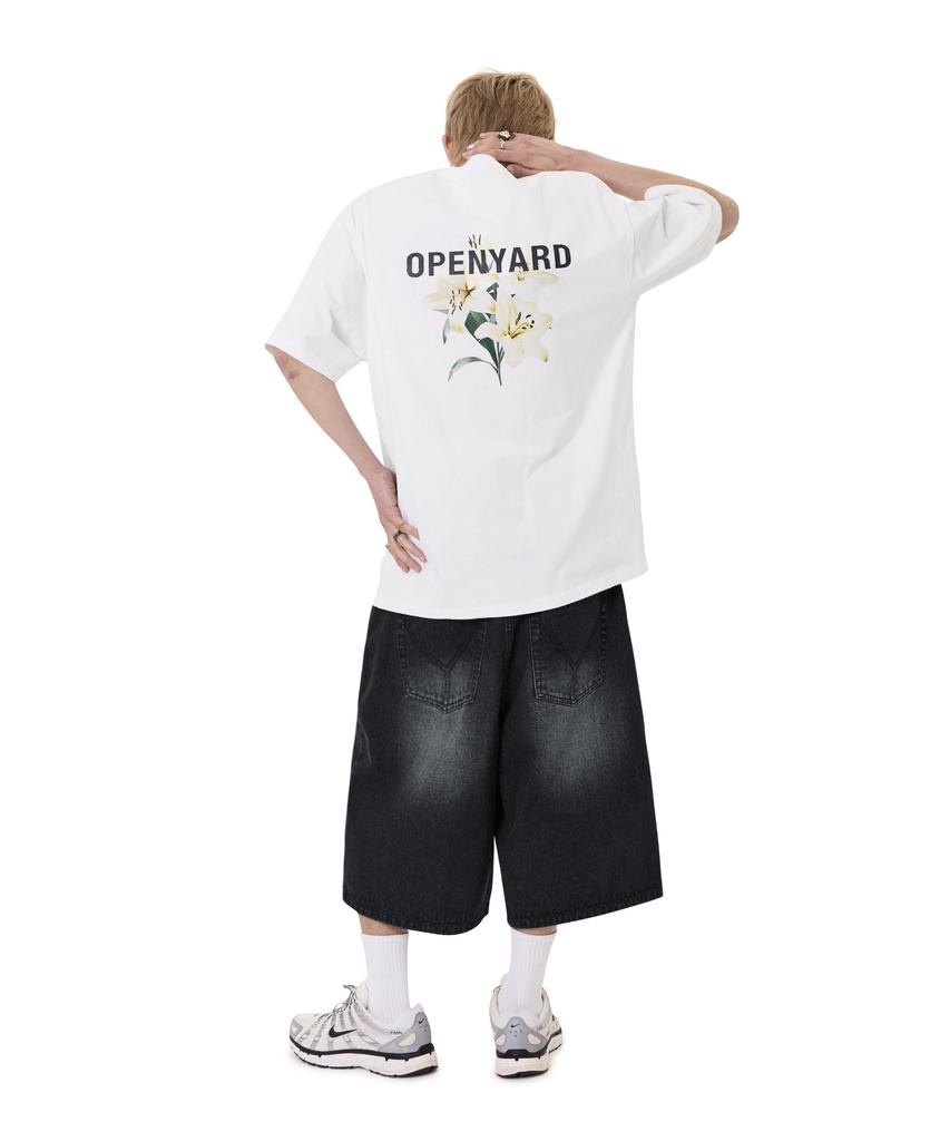 Opeunyadeu(Owai) Lily Logo Tee - White