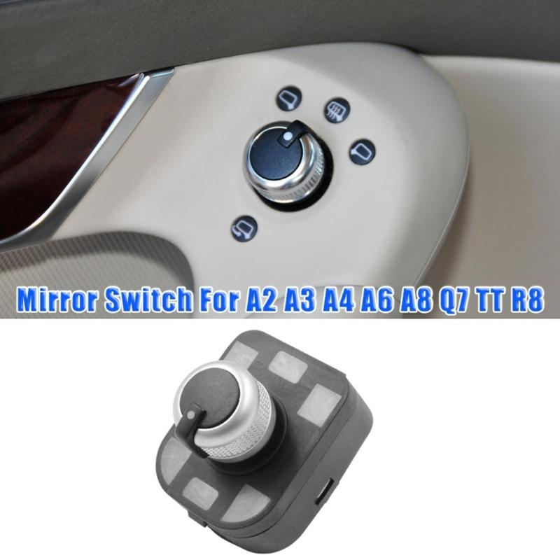 Replacement Electric Side Mirror Knob Adjuster with Ergonomic Design Suitable for Precise Adjustment 4F0959565A MSAD104