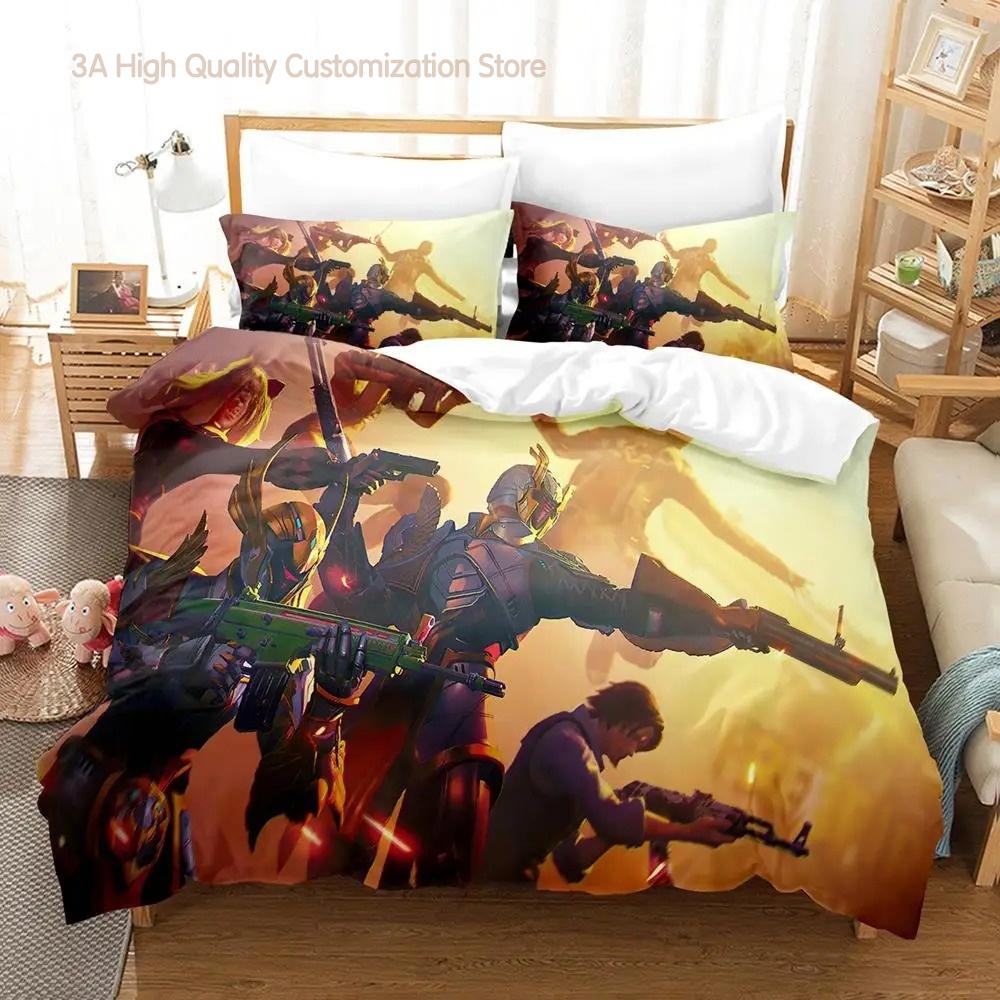 Warrior Game Garena Free Fire Bedding Set Single Twin Full Queen King Size Bed Set Aldult Boys Bedroom Duvetcover Sets Bed Sheet
