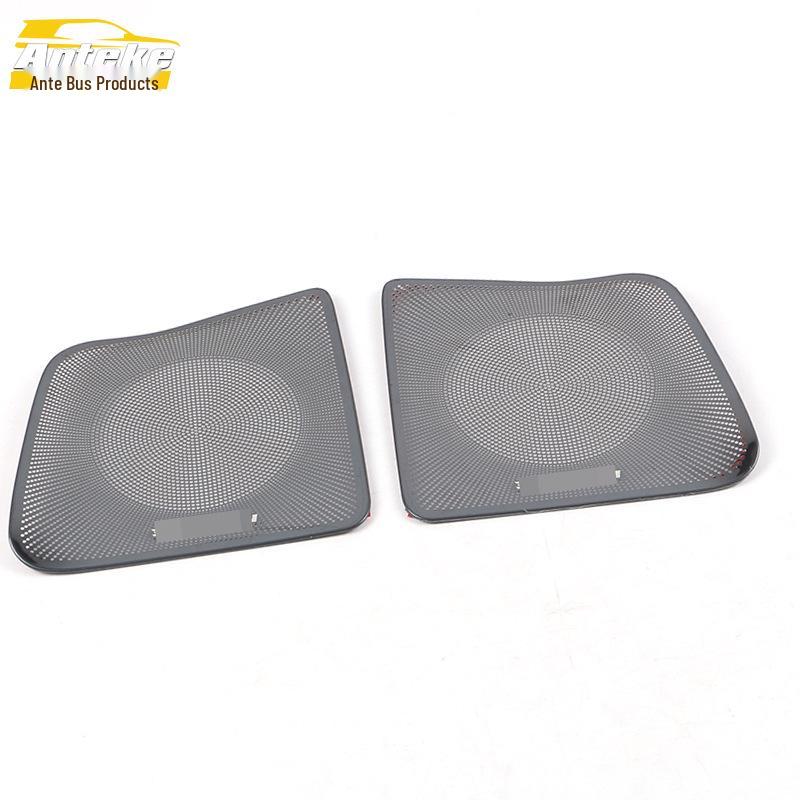 Vellfire Stainless Steel Speaker Cover Accessory for Middle Door Panel