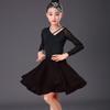 Girls' Autumn Long Sleeve Latin Dance Practice Set