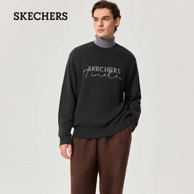 Skechers Unisex Knitted Pullover Sweatshirt L325U049 2