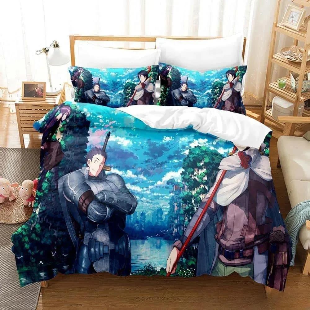 3D Cartoon Log Horizon Bettwäsche-Set Einzelbett Twin Full Queen King Size Bettset Erwachsene Kind Schlafzimmer Bettbezug-Sets Für Heimtextilien