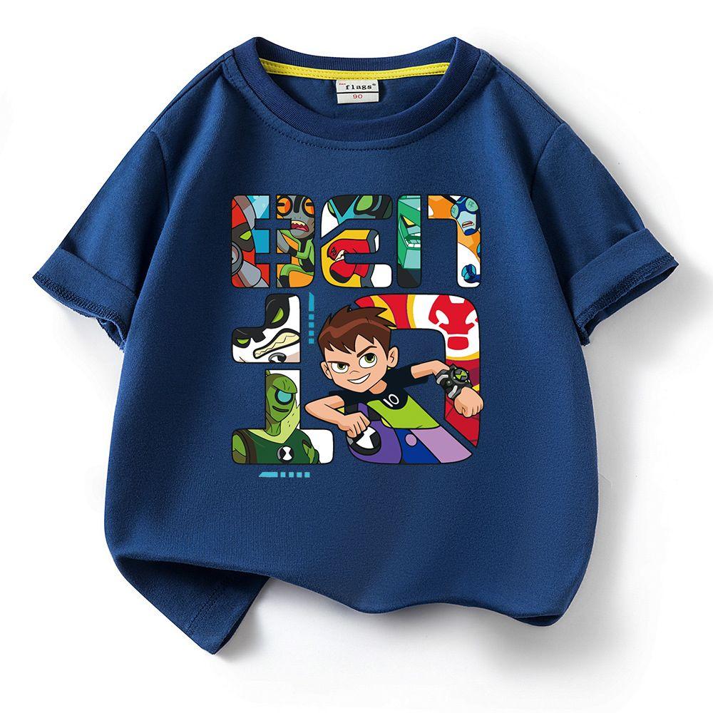 Ben10 Cartoon Print Pure Cotton Kids T-Shirt