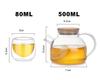 High Quality Heat Resistant Glass Teapot Chinese Kung Fu Tea Set Puer Tea Kettle Coffee Pot Tea Cup Healthy Tea Set Hand Gifts
