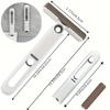 Mini Mop Portable Self-Squeeze Short Mop Lazy Hand Wash-Free Strong Absorbent Mop Wet and Dry Use Bathroom Desktop Glass