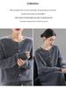 Women's Seamless One-Piece Knit Wool Cardigan Sweater with Brushed Finish