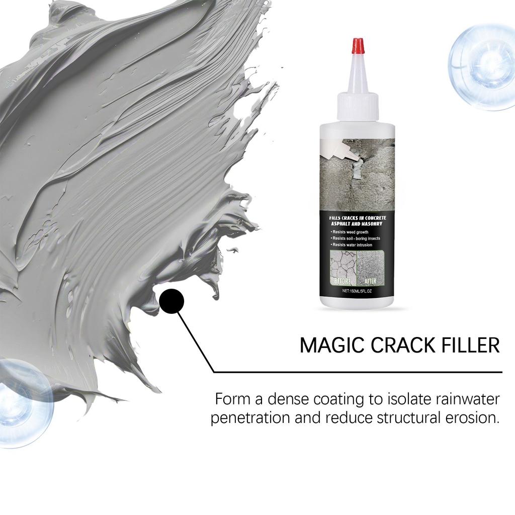 Crack Maintenance Agent; Sealing Agent; Waterproof Seam Sealant; Fast Curing; Not Easy To Crack, Keep Beautiful And Tidy (150ml)
