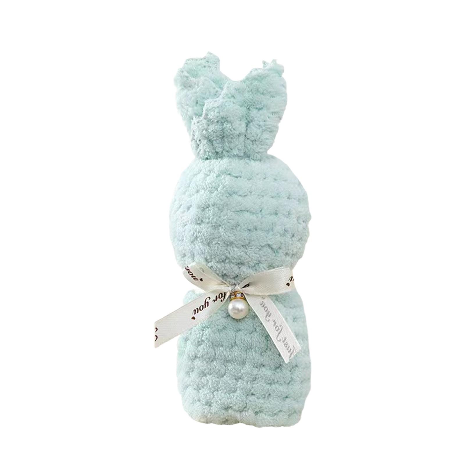 

Подарунковий рушник Bunnyshape, креативний сувенір Bunny Подарунковий в’язаний рушник Pineapple Warp One Size зелений