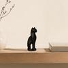 Cat Figurine, 3D Printed Small Cat Sculpture, Collectible Animal Desktop Ornament for Home Shelf Decor, Gifts for Cat Lovers