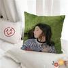 pc Charm Singer CClairo Pillow Case Fashion Square Pillowcase Bedroom Sofa Room Ins Decoration Leisure
