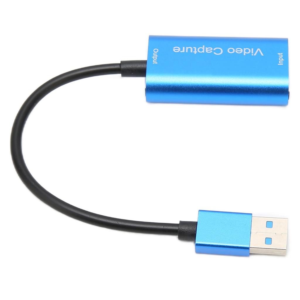 Video Capture Card USB3.0 4K HD Multimedia Interface Capturer To USB for Streaming Games Live Teaching Or Conference