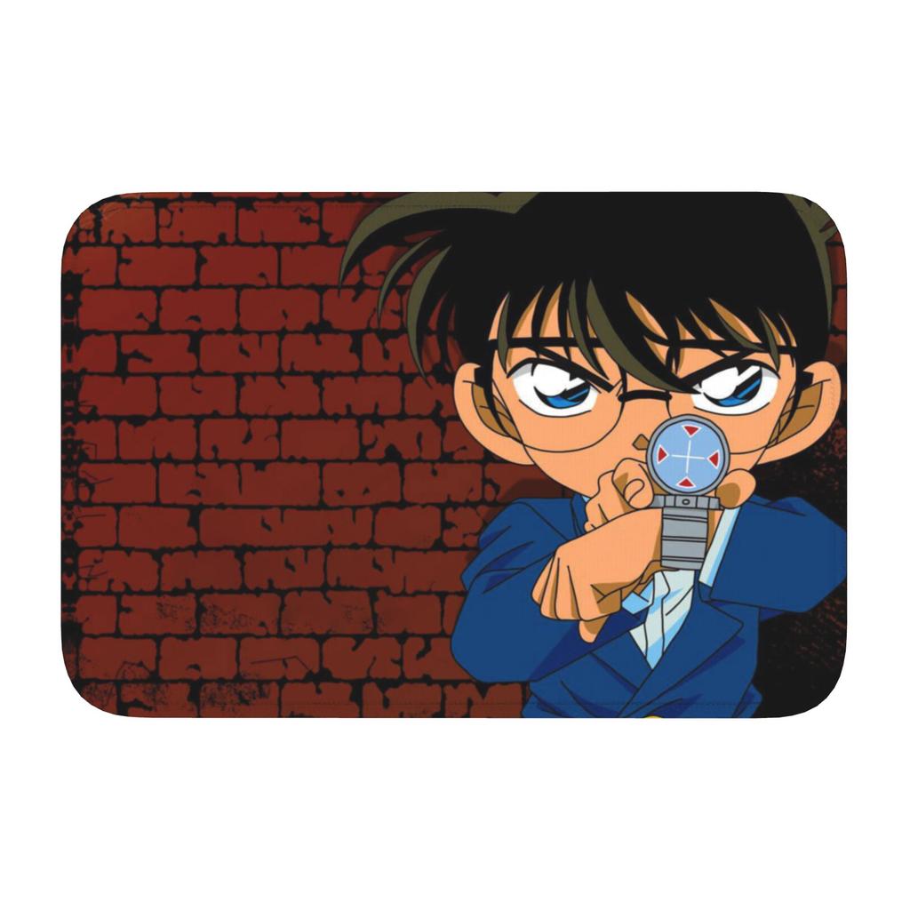 Zabawny Detektywistyczny Anime Conan Wycieraczka Antypoślizgowa Łazienka Kuchnia Mata Powitalna Salon Drzwi Podłoga Wejście Dywanik Mata na Stopy