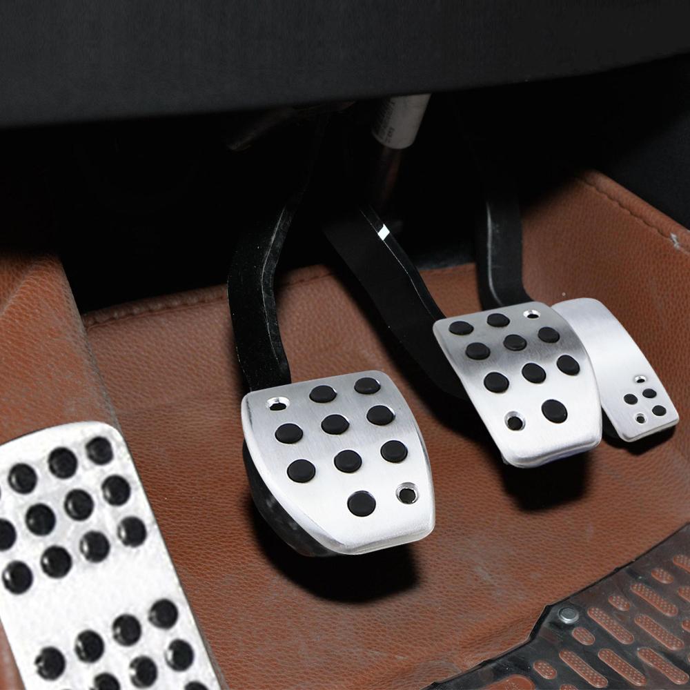 Car Pedal Cover for PEUGEOT 207 301 307 208 2008 308 408 Cc/CITROEN C3 C4/DS 3 4 6 DS3 DS4 DS6 LHD Brake Foot Rest Pedal Pad