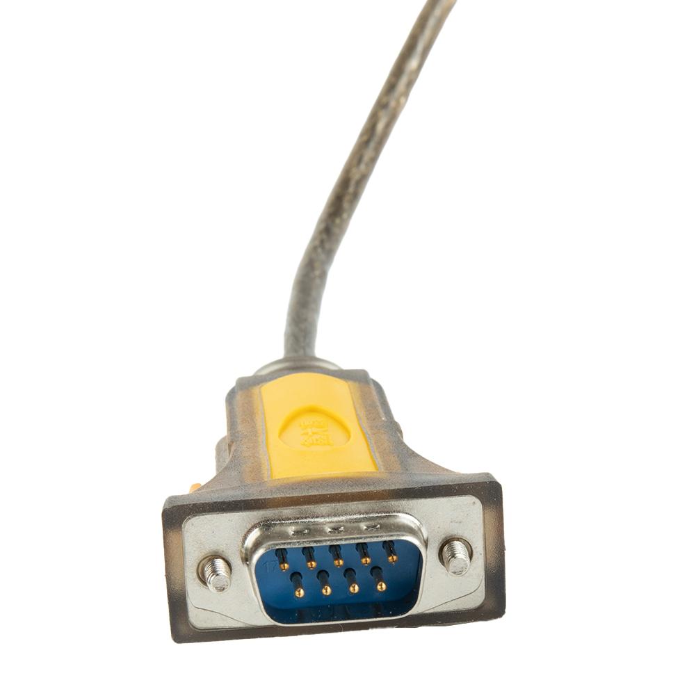 USB To DB9 (RS232) Serial Cable PVC Tin Box Wrapping Tinned Copper Core 2303 Chip Nickel Plated For Serial Device