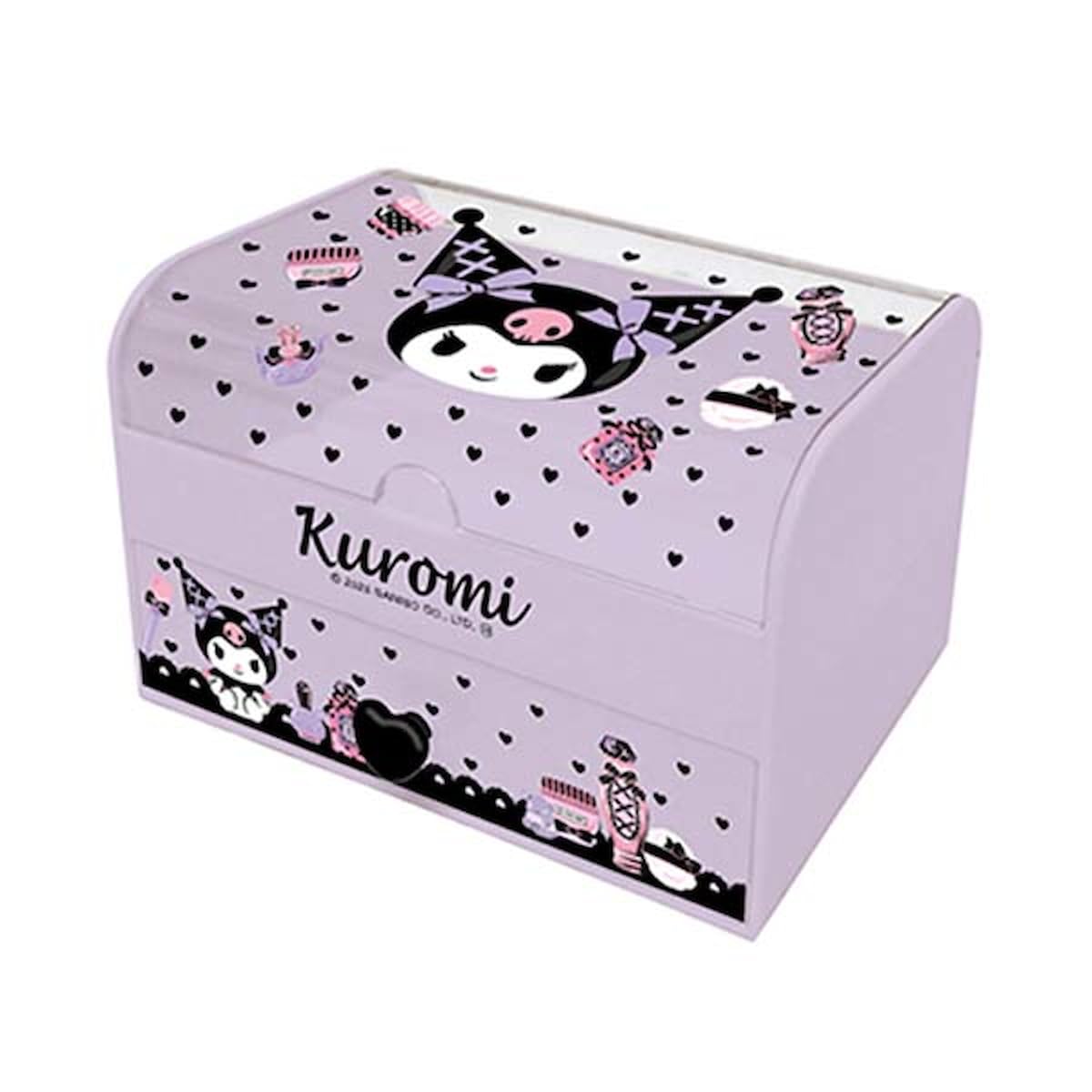 

K Company Kuromi Fancy Trinket Box H95 x W150 x D100mm CFAK3-KU