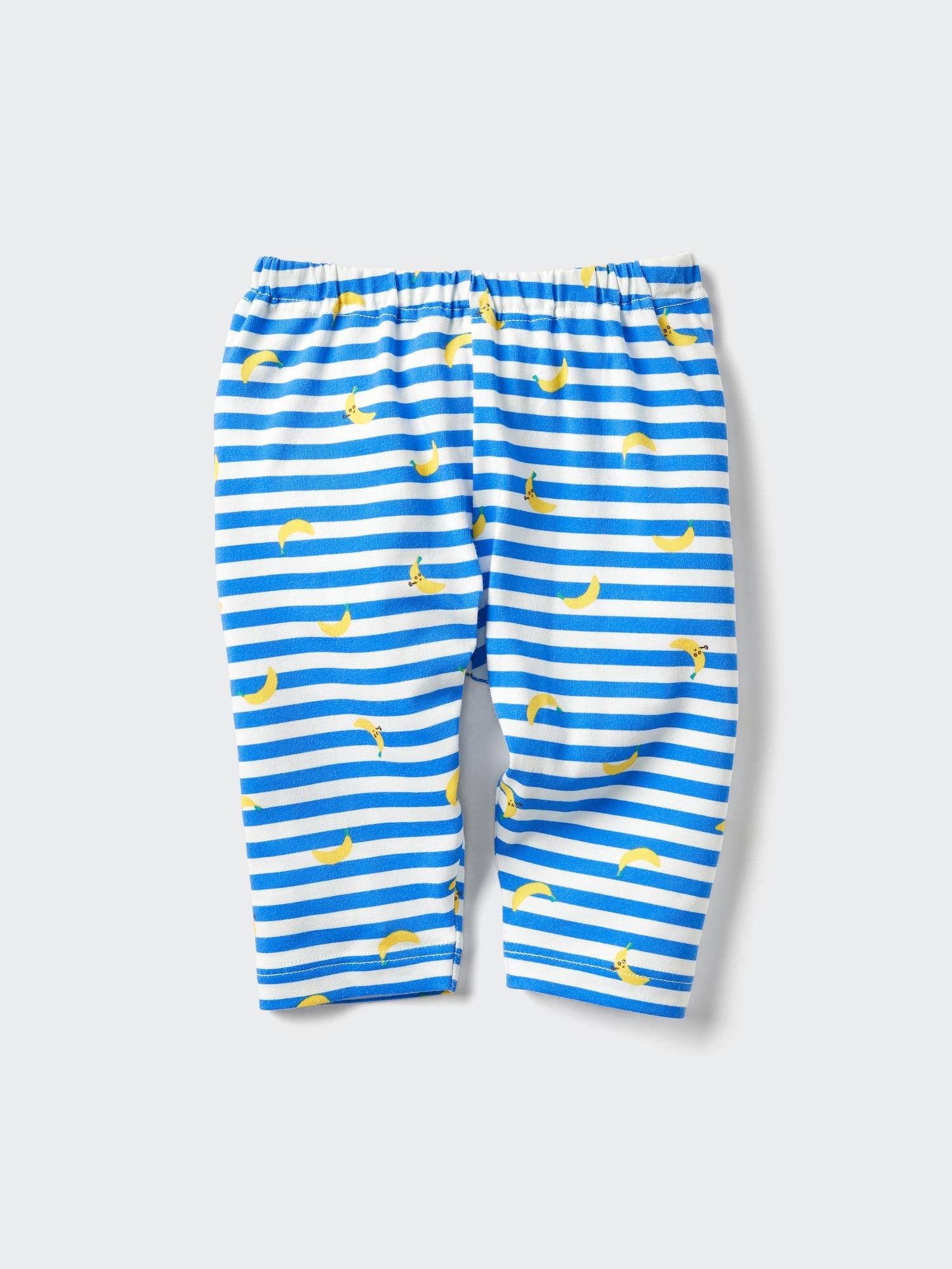 

Uniqlo Japan Air Rhythm Relaxed Fit Leggings 3 4 Length 66 BLUE/120