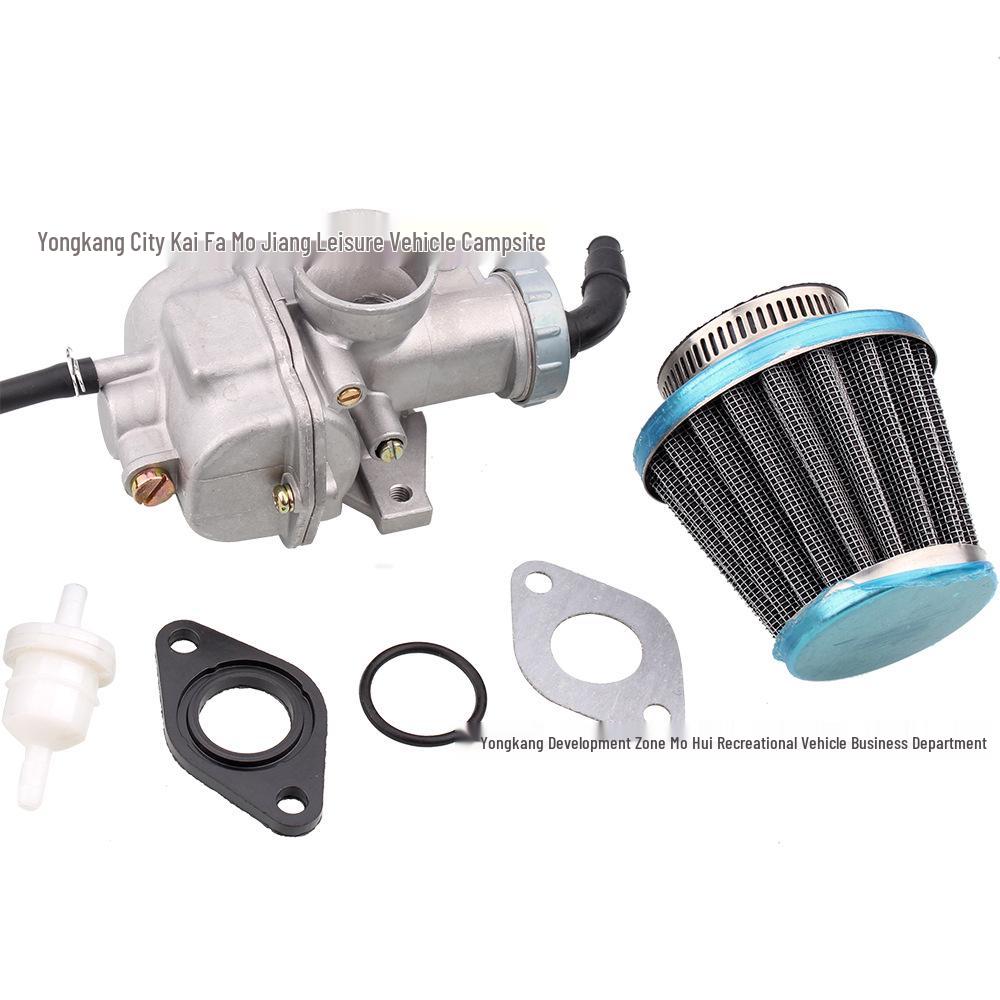 50-125CC ATV & Off-Road Motorcycle Carburetor with Air & Oil Filters, Gasket PZ20