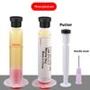 1/2/3/4/5/10 Stück Halogenfreier Lötflussmittel-Paste-Spritze Neutral No-Clean Schweißpaste Elektronisches Reinigungszubehör