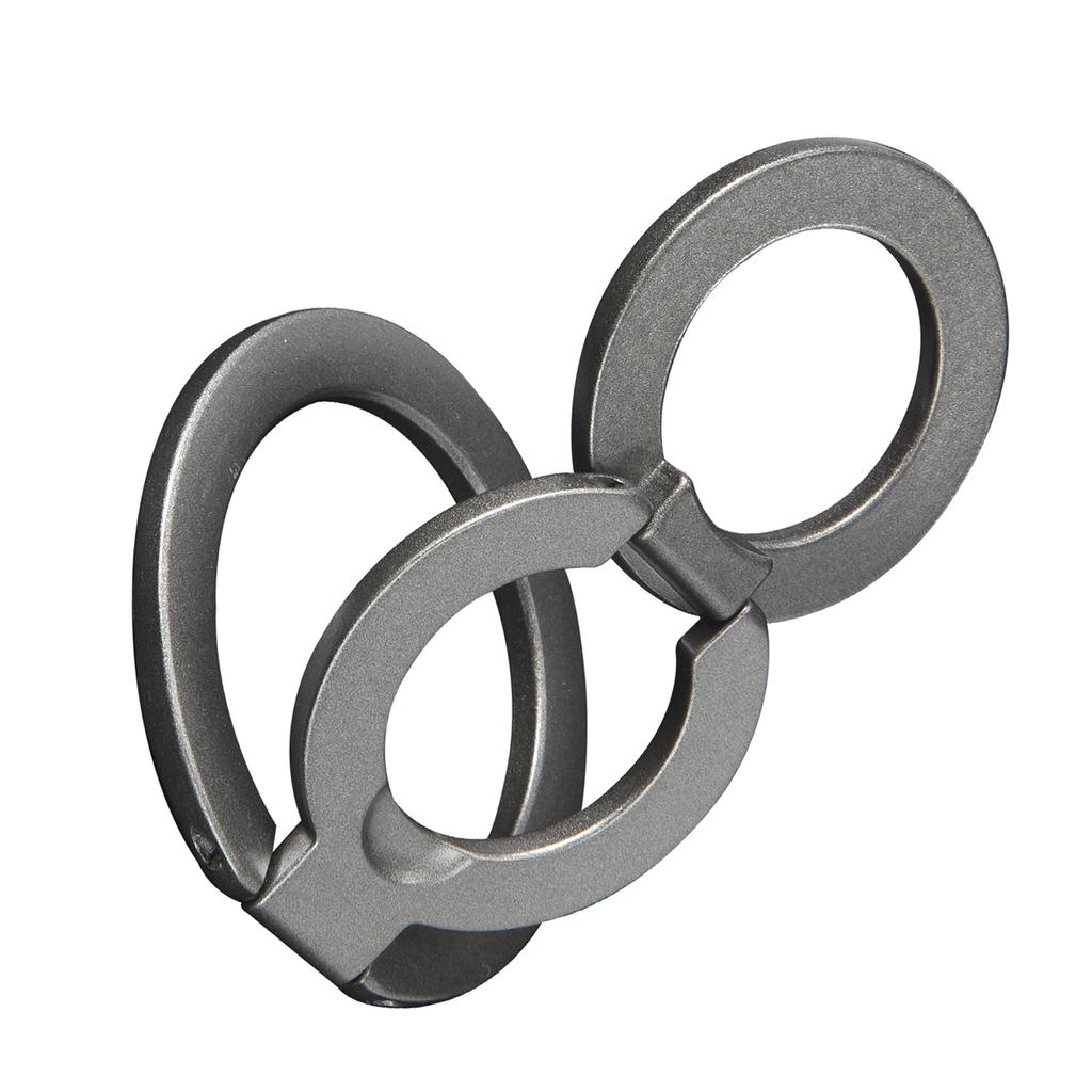 Doppelseitiger Starker Magnetischer Ständer für Magsafe 360° Drehung Fingerring Schnalle Handy Super Magnet Ständer für iPhone 17 16
