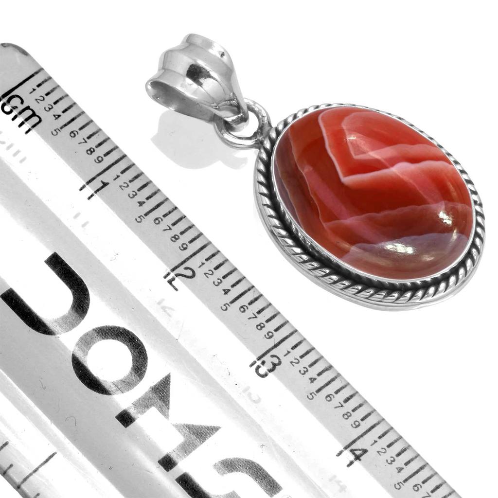 925 Sterling Silver Pendant Women Gemstone Handmade Jewelry Halloween Gift Amazonite Angelite Blue Opal Botswana Agate Mohave Azurite Chrysocolla