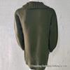 Men's Solid Color High Neck Long Sleeve Knit Cardigan Sweater - 2025 Autumn/Winter Collection