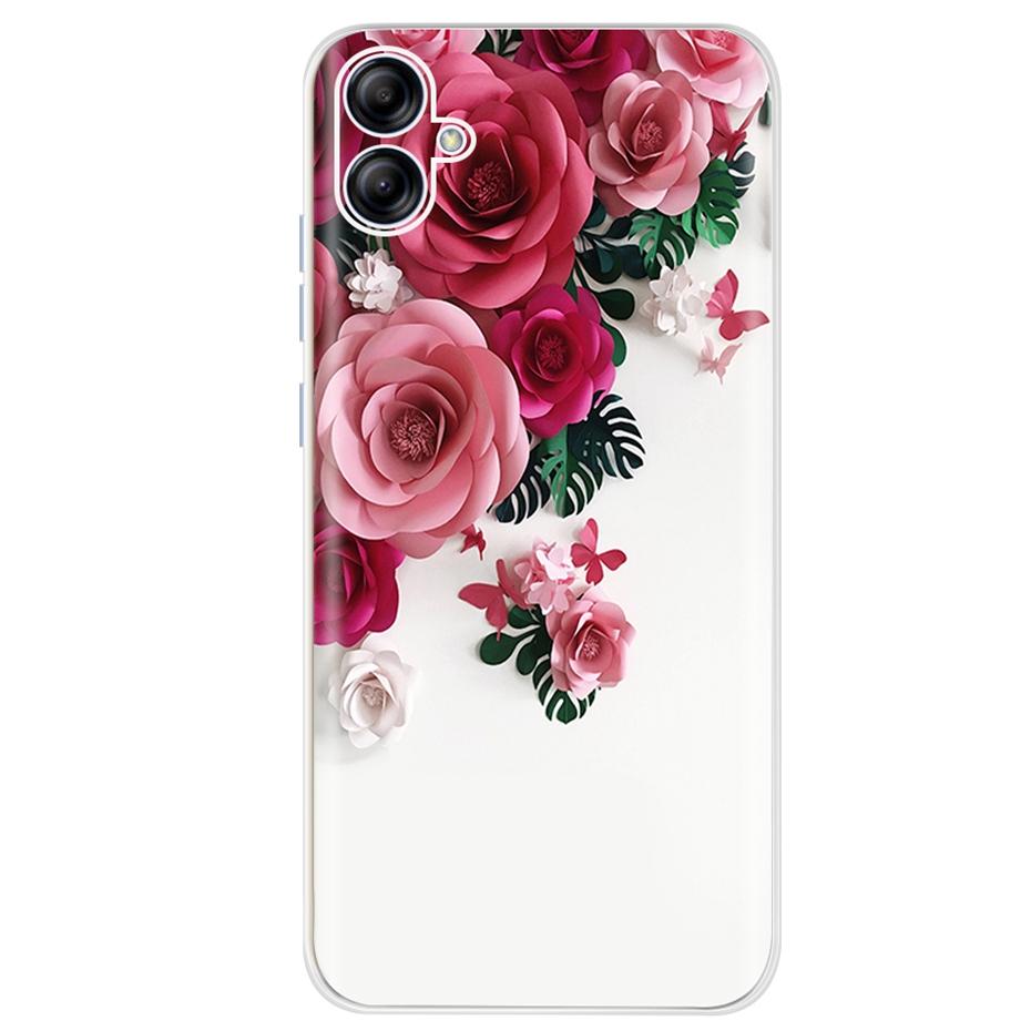 For Samsung Galaxy A04e A04 A04S 2022 Cute Printing Phone Case For SamsungA04 A 04 04e SM-A042F A045F Soft Silicone TPU Cases