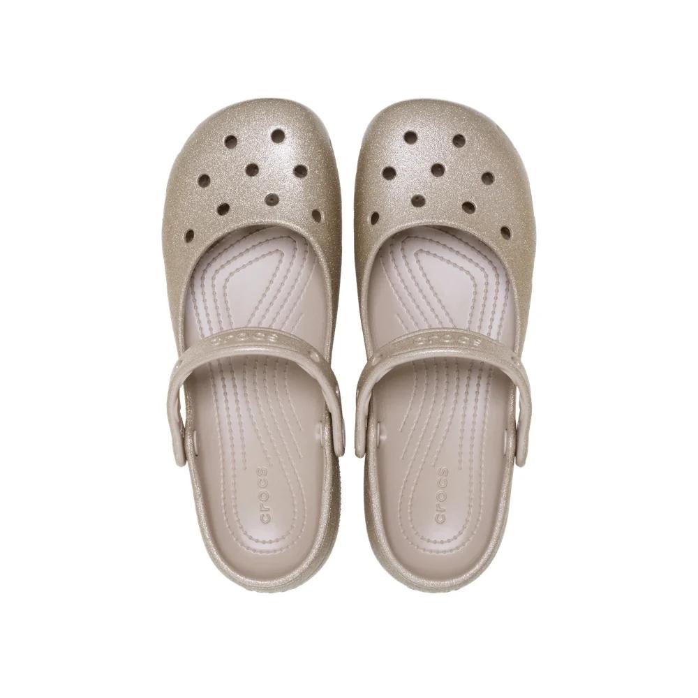 Crocs Klassische Glänzende Ballett-Clogs Damen Clogs 213293-2NM