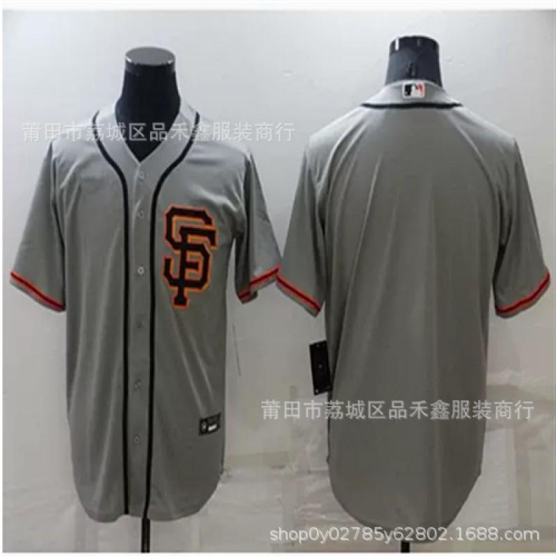 Mens Baseball Jersey Number 35 Crawford San Francisco Giants Style Cotton Sports Uniform Basketball Practice