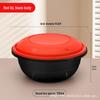 High-Quality Buckle Meal Box for Mala Tang, Hot Pot, and Pickled Fish - Thickened Round Anti-Theft Takeaway Soup Bowl